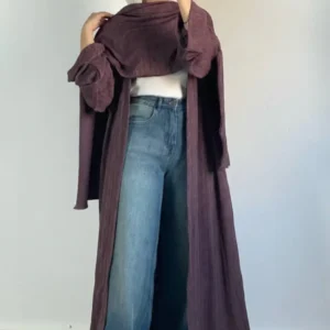 Cardigan with Scarf
