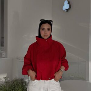 red jacket