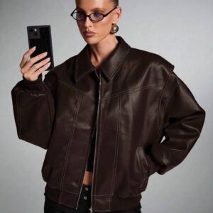 leather bbk jacket
